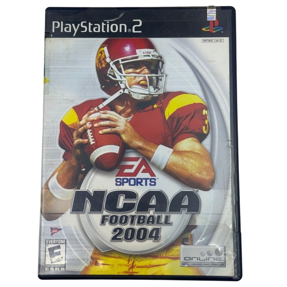 NCAA Football 2004 Sony PlayStation 2 PS2 EA‎ Sports Game NTSC SLUS 20719